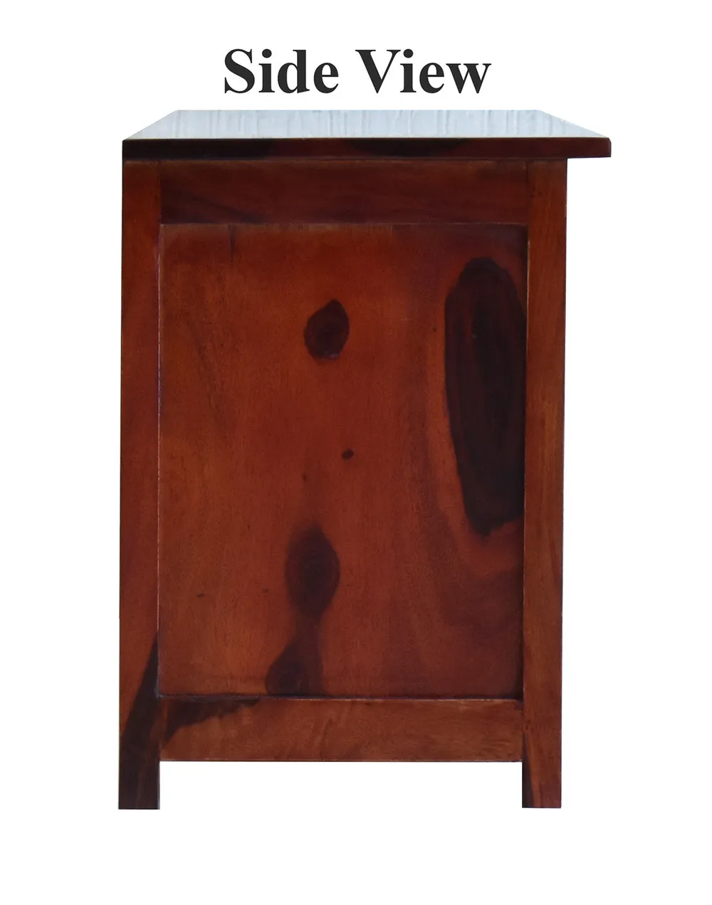 Dark Red Mahagony Wood Multipurpose TV Entertainment Unit/Cabinet