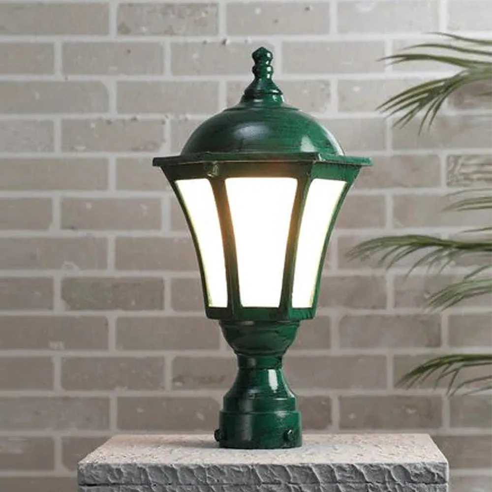 Dark Teal Vintage Styler Outdoor Lamp / Gate light