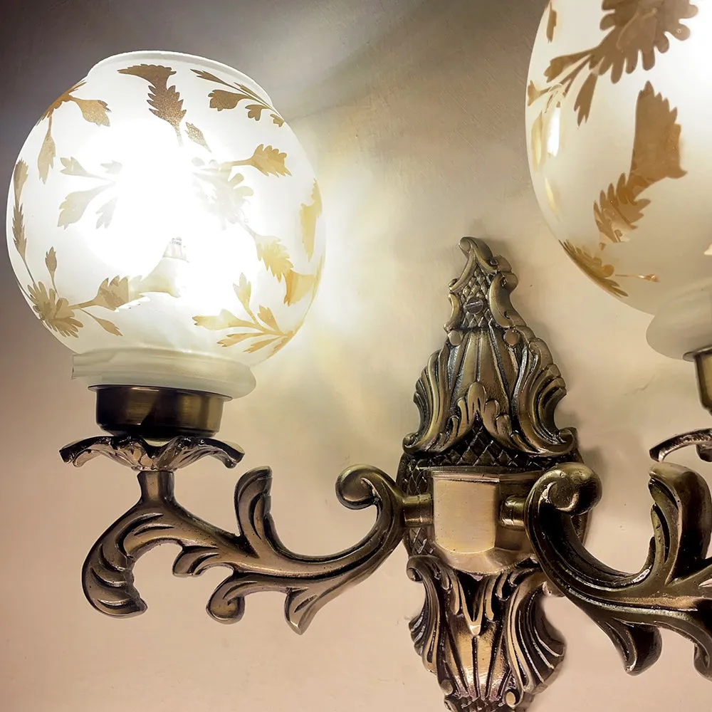 Dash Of Antique Round Wall Light Single Piece