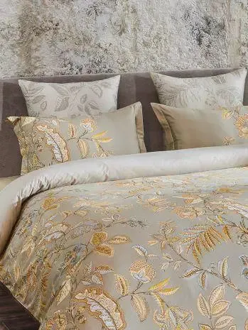 D'Decor Arona Icons Collection 100% Cotton Double Bedsheet With 4 Pillow Covers