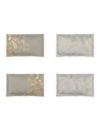 D'Decor Arona Icons Collection 100% Cotton Double Bedsheet With 4 Pillow Covers