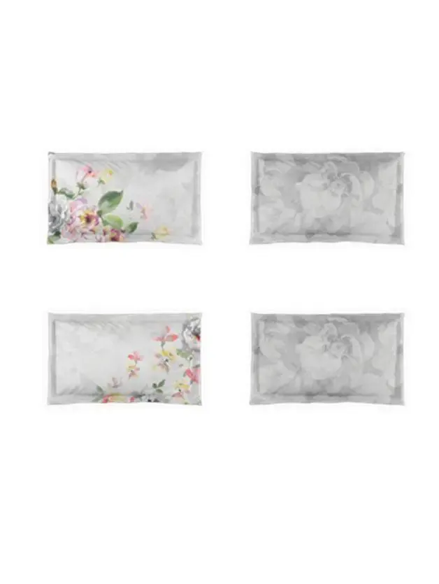 D'Decor Blazing Summer Icons Collection 100% Cotton Double Bedsheet With 4 Pillow Covers