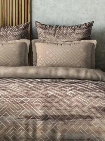 D'Decor Lethe Icons Collection 100% Cotton Double Bedsheet With 4 Pillow Covers