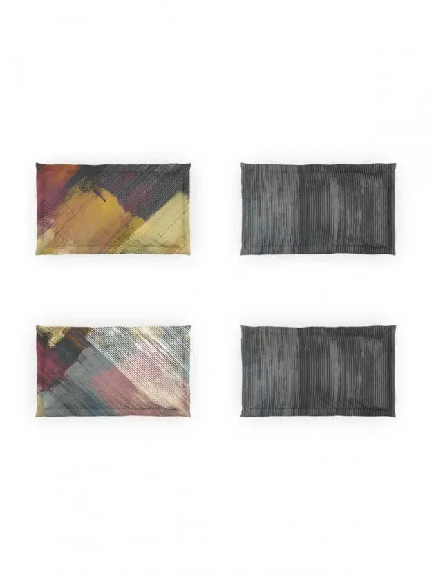 D'Decor Pirate Black Premier Collection 100% Cotton Double Bedsheet With 4 Pillow Covers