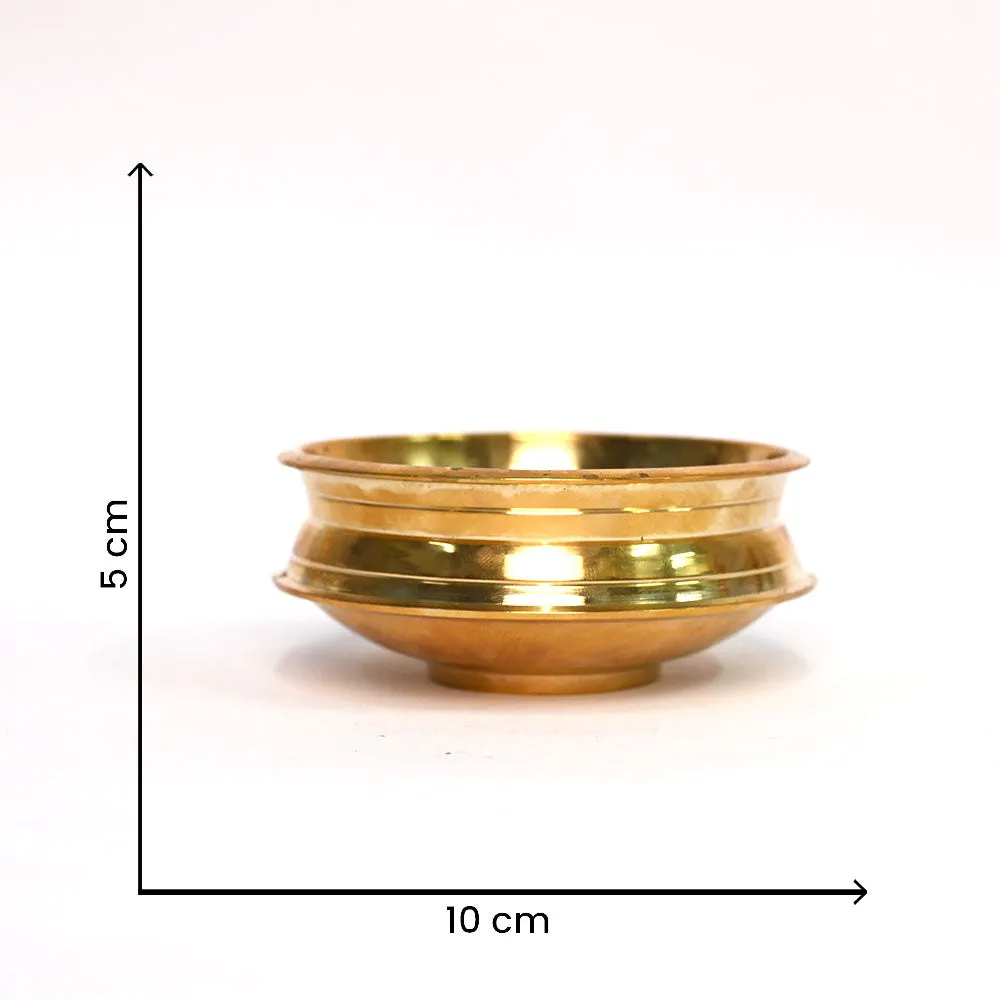 Decorative Brass Traditional Bowl For Temple