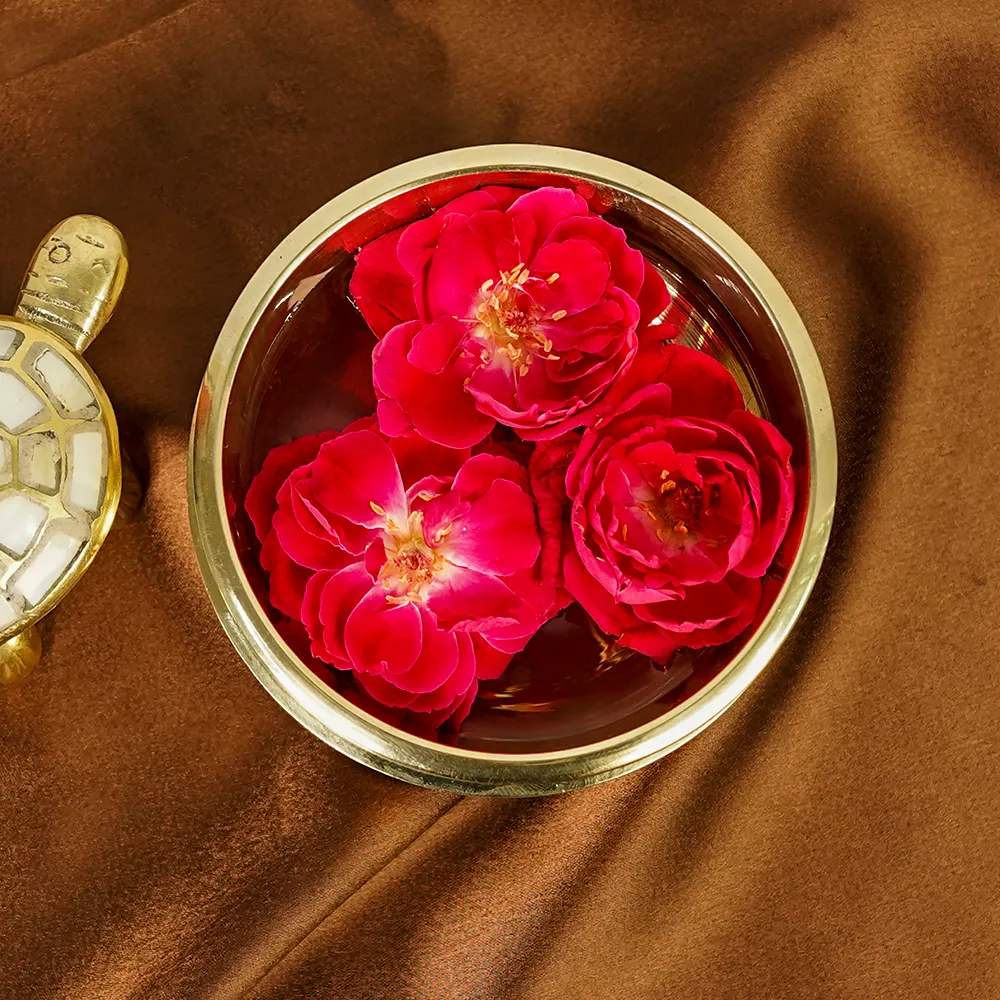 Decorative Brass Traditional Bowl For Temple
