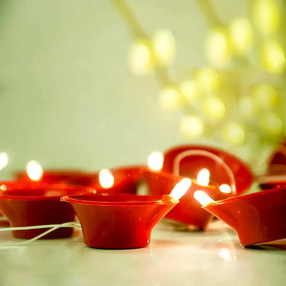 Decorative Diwali Diya String Light- 2 Meter