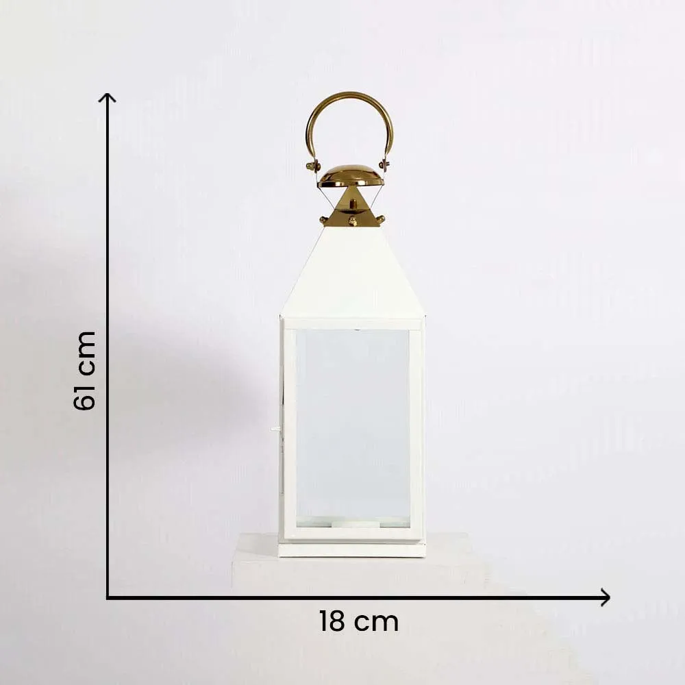Decorative Metallic Candle Lantern