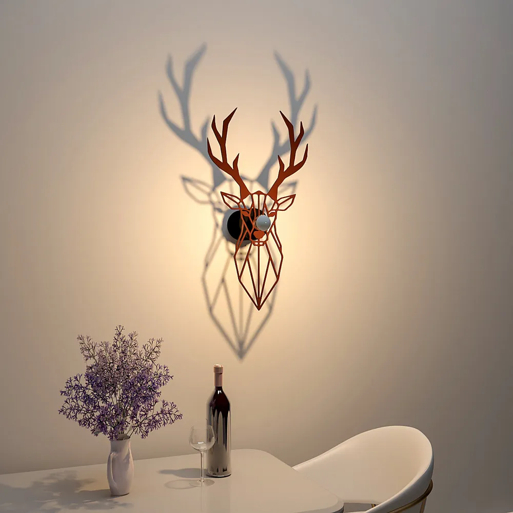 Deer Creative Shadow Night Lamps