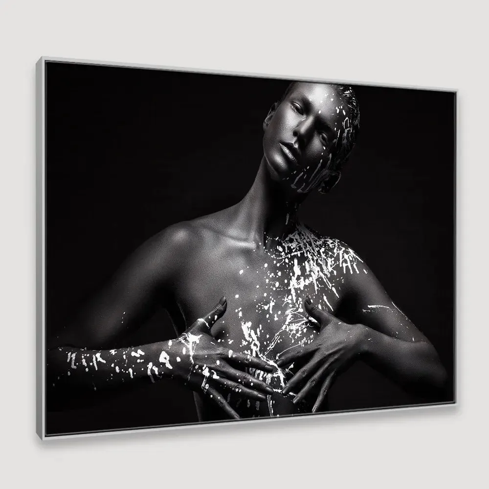 Defying the Flaws Framed Wall Art With Floating Frame