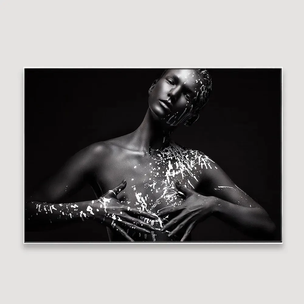 Defying the Flaws Framed Wall Art With Floating Frame