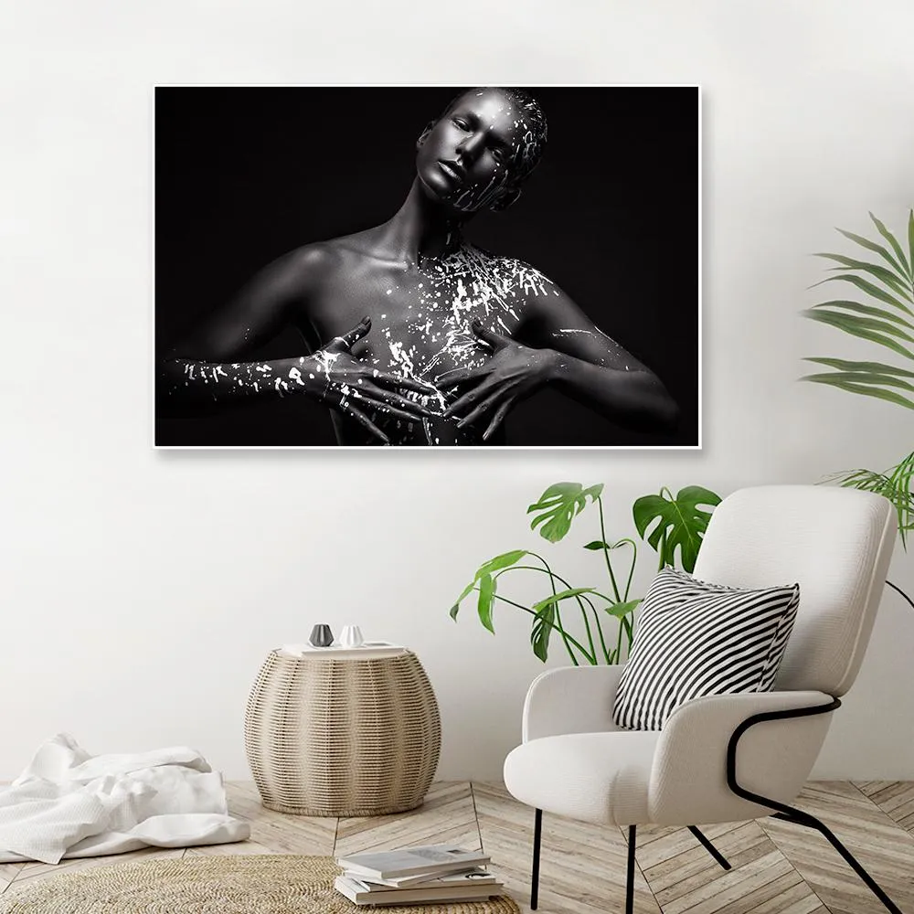 Defying the Flaws Framed Wall Art With Floating Frame
