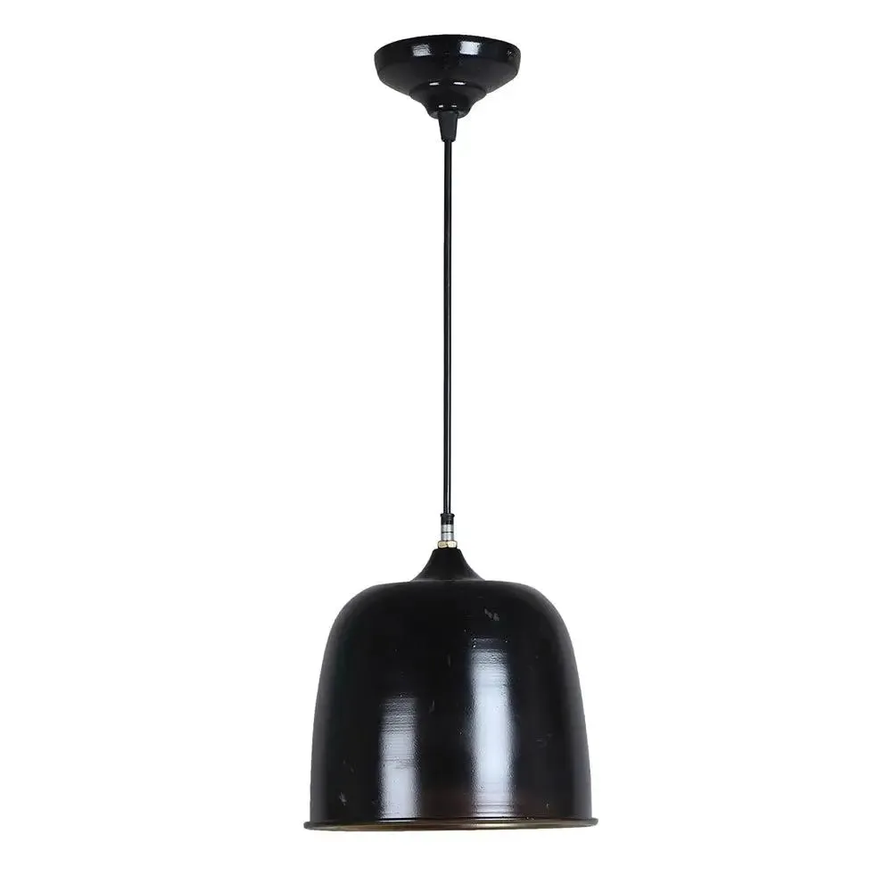 Designer Black & Gold Single Hanging Light