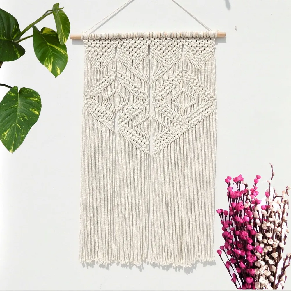 Designer Bohemian Woven Macrame Wall Hanging