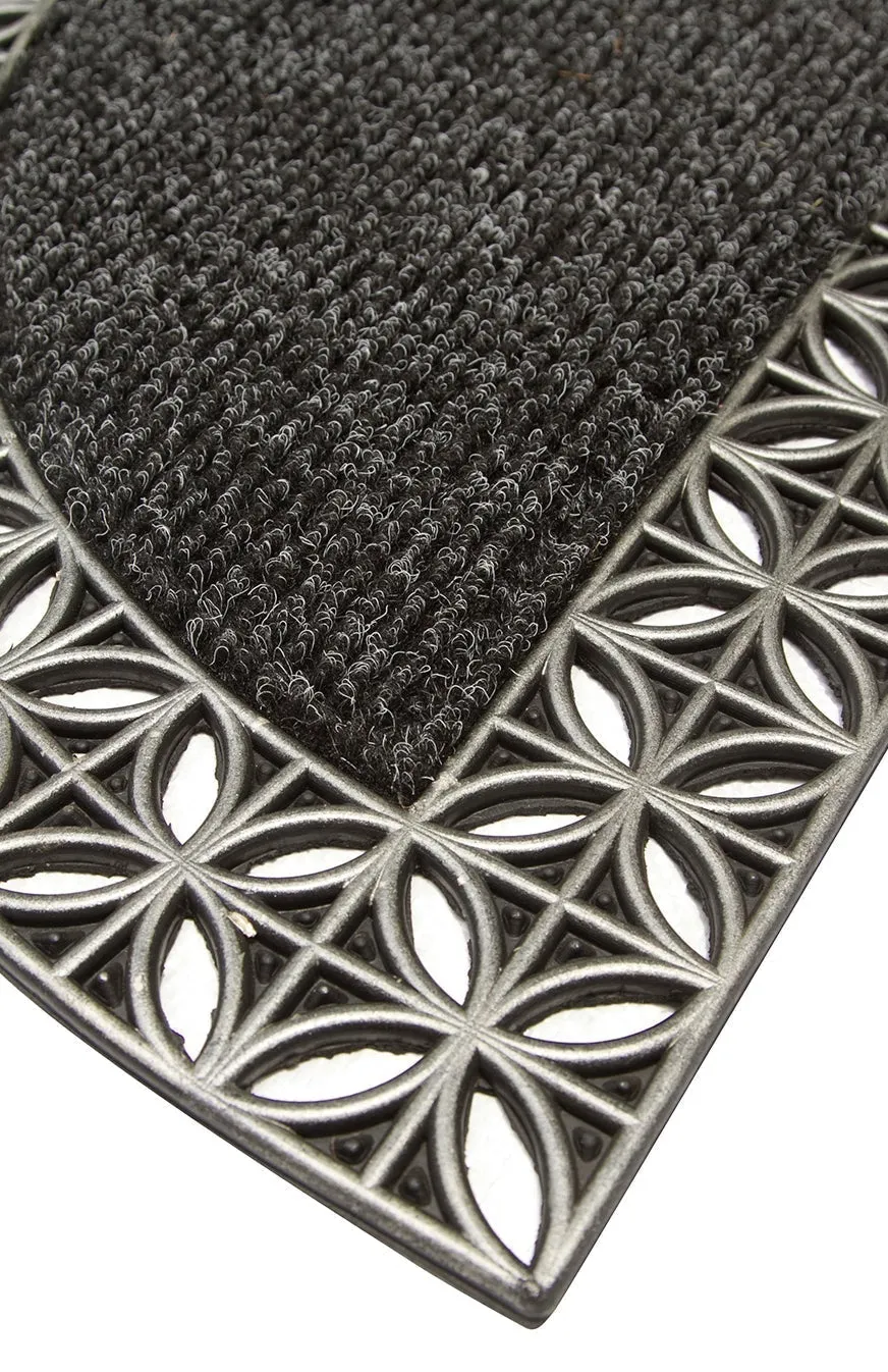 Designer Quickdry Crescent Shaped  Bath Mat