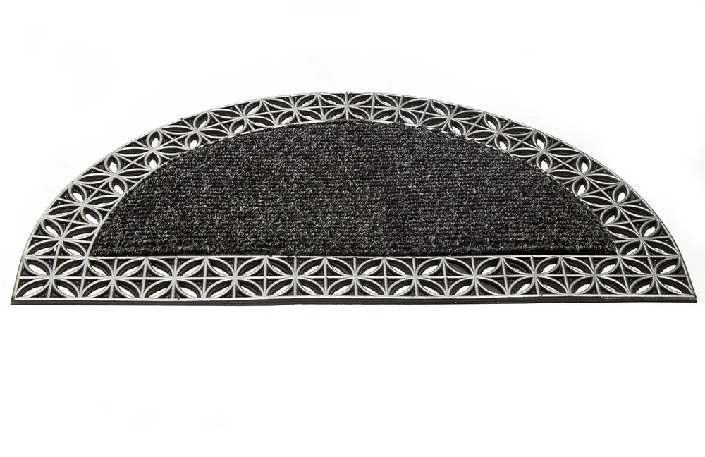 Designer Quickdry Crescent Shaped  Bath Mat
