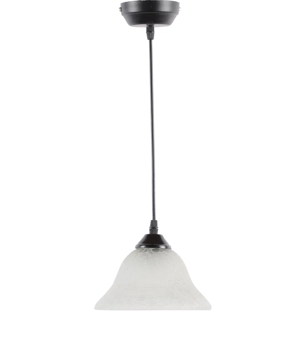 Designer Tapered Glass Warm Hanging Light Single Piece