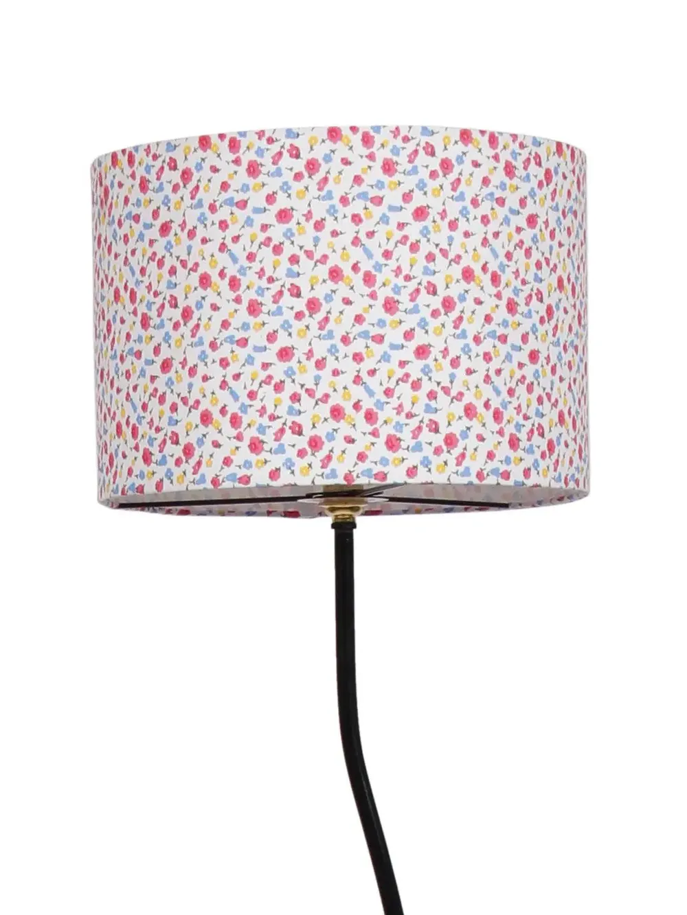 Designer Wavy Floor Lamp with Beige Shade