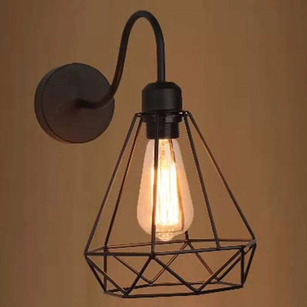 Diamond Cut Black Minish Metal Ceiling Light Single Piece