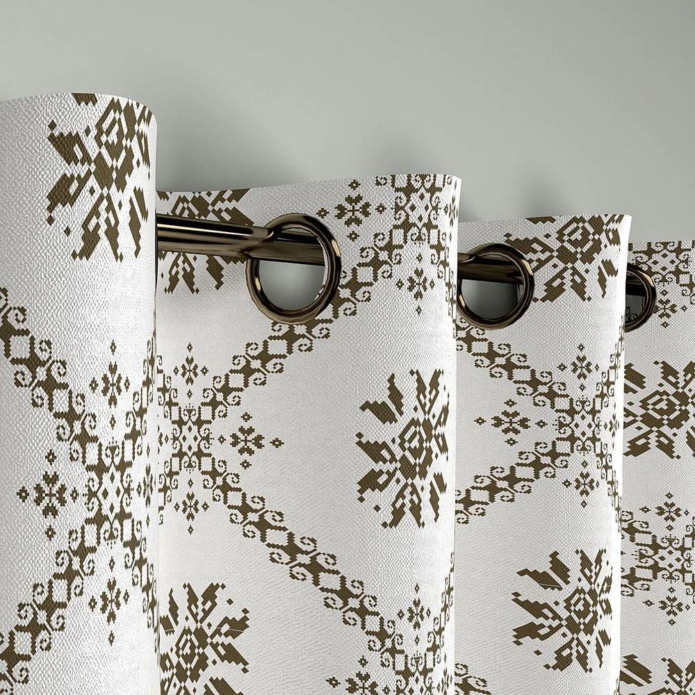 Digital Print Designer Door Curtain Medium Single Piece (7ft)