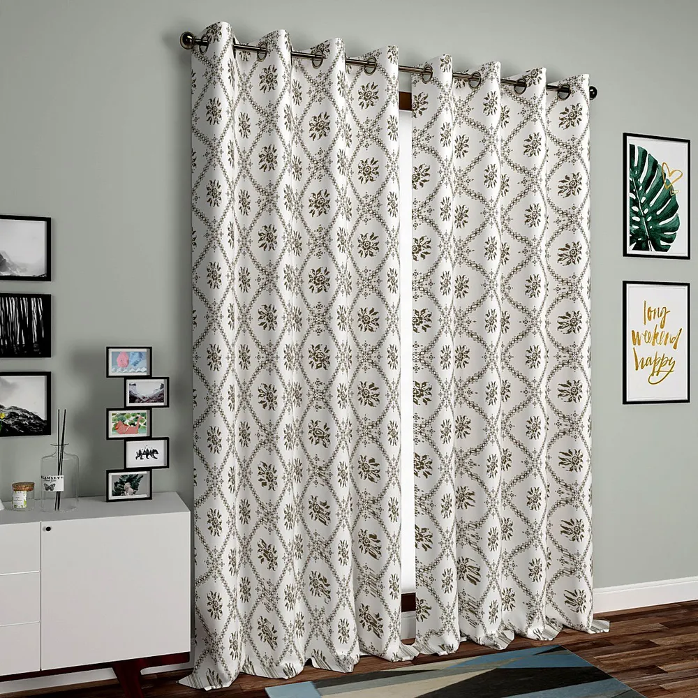 Digital Print Designer Door Curtain Medium Single Piece (7ft)