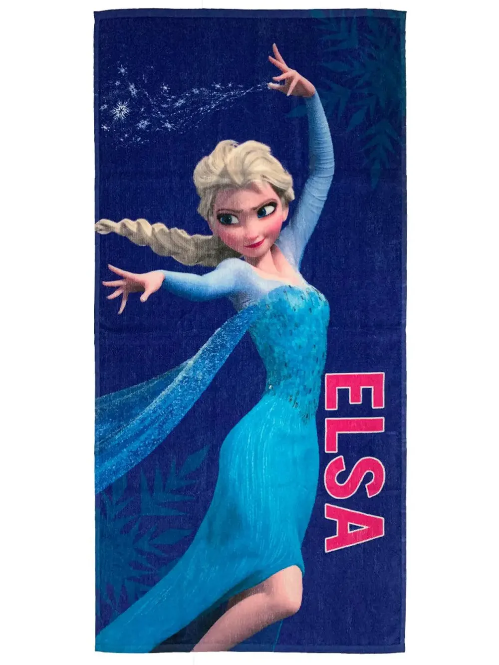Disney Blue Elsa Frozen Kids Cotton Bath Towel