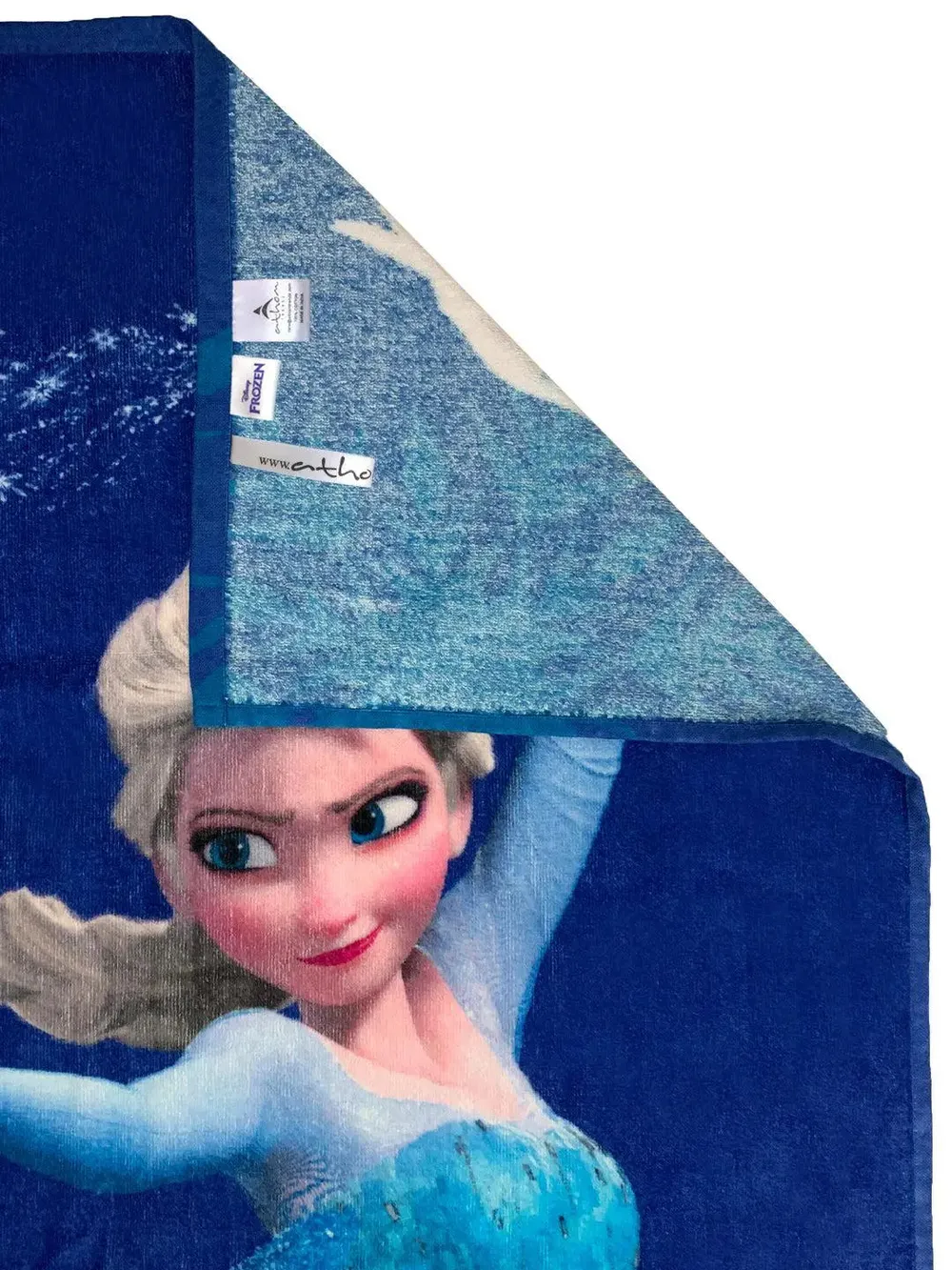 Disney Blue Elsa Frozen Kids Cotton Bath Towel
