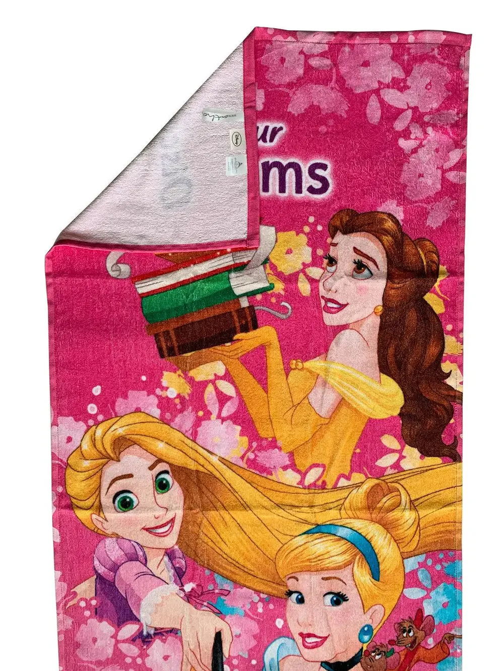 Disney "Discover Your Dreams" Princess Kids Cotton Bath Towel