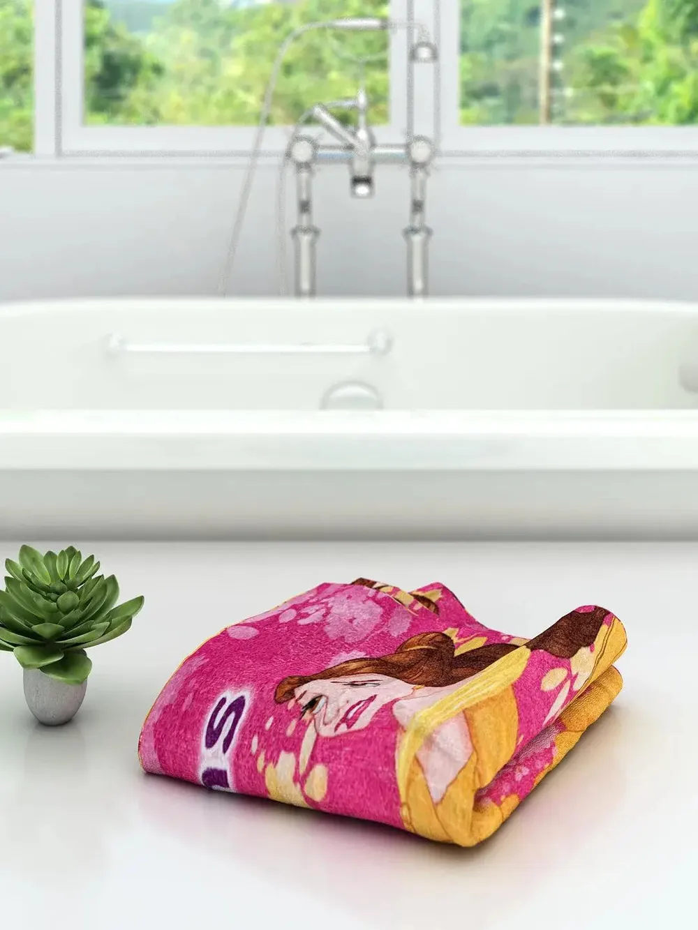 Disney "Discover Your Dreams" Princess Kids Cotton Bath Towel