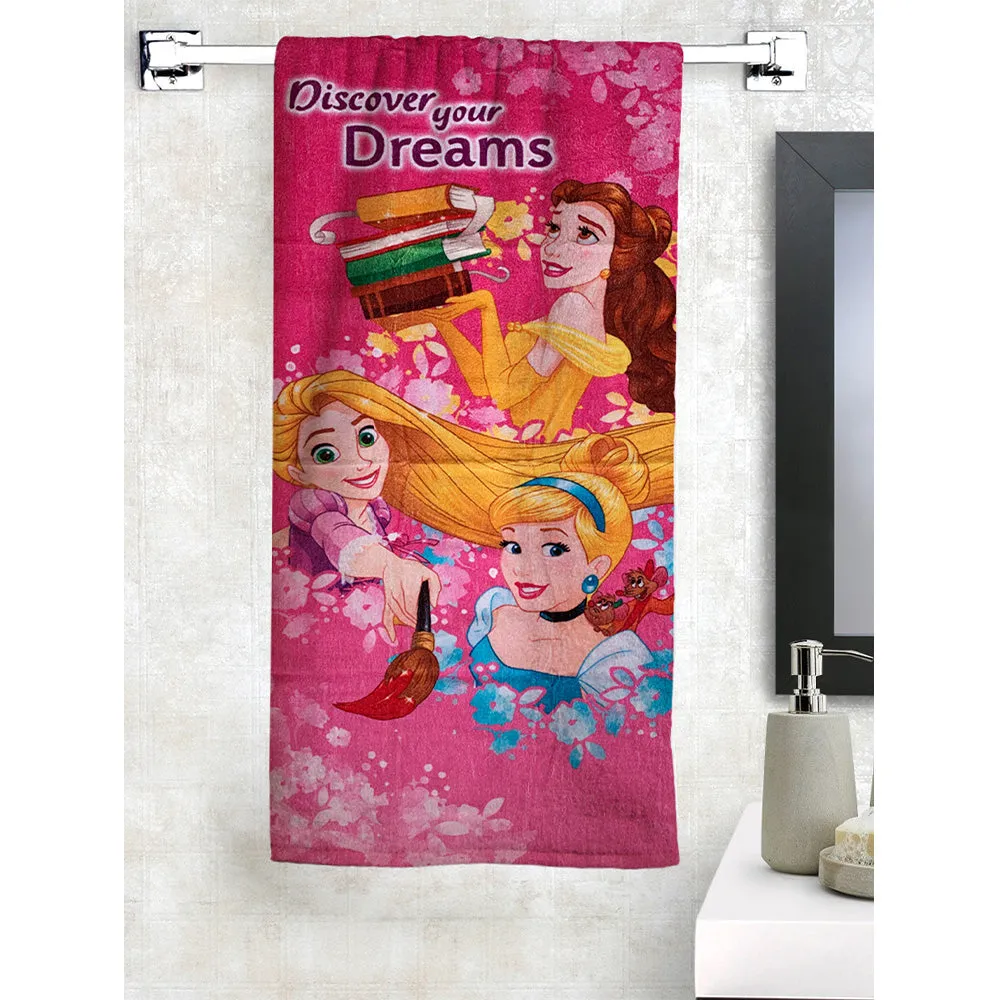 Disney "Discover Your Dreams" Princess Kids Cotton Bath Towel
