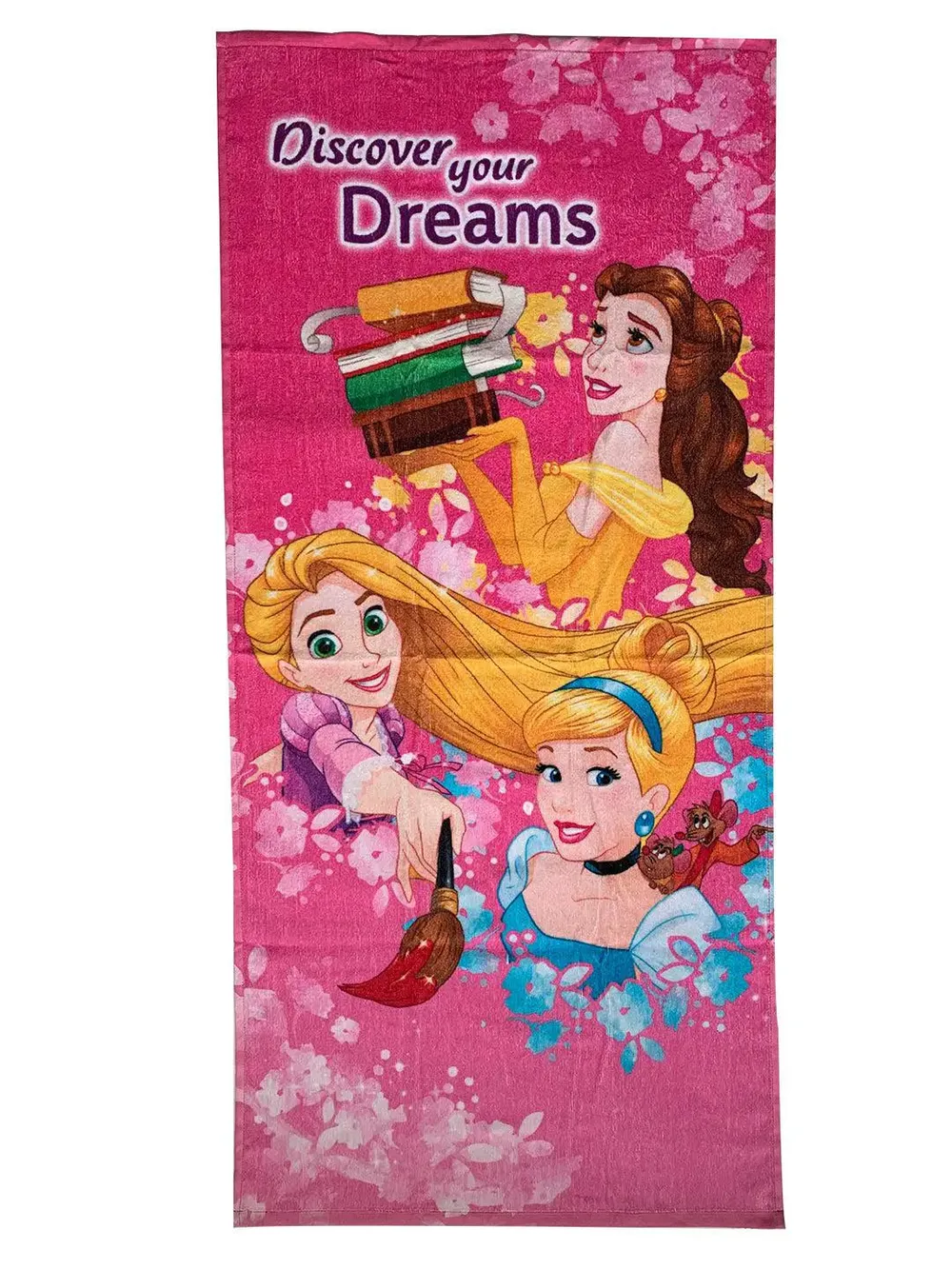Disney "Discover Your Dreams" Princess Kids Cotton Bath Towel