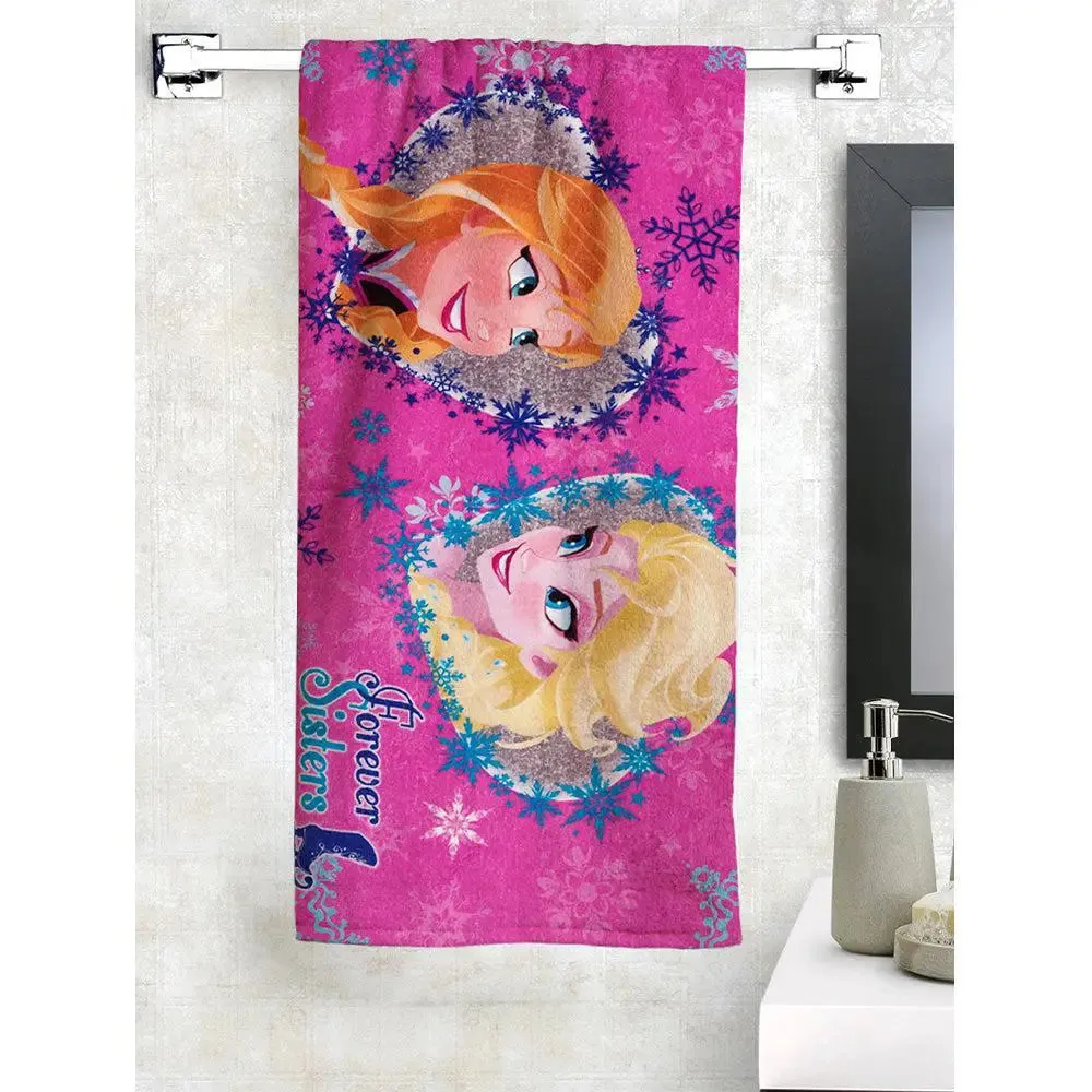 Disney Forever Sisters Frozen Kids Cotton Bath Towel