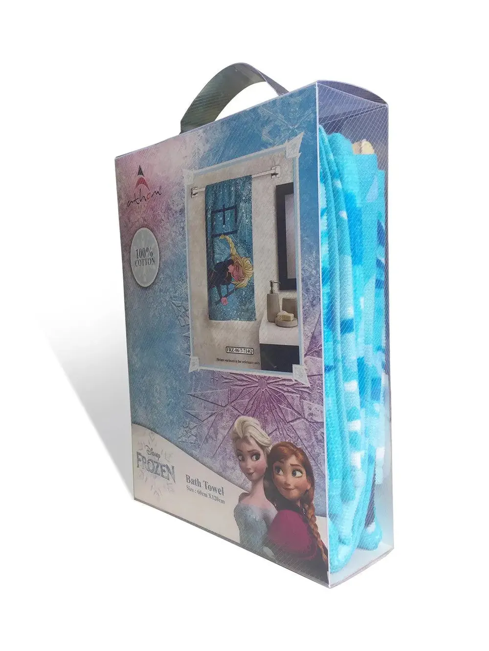 Disney Frozen Elsa Blue Kids Cotton Bath Towel