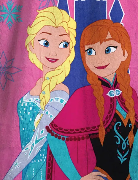Disney Frozen Sisterly Love Elsa & Anna Kids Bath Towels Set Of 2