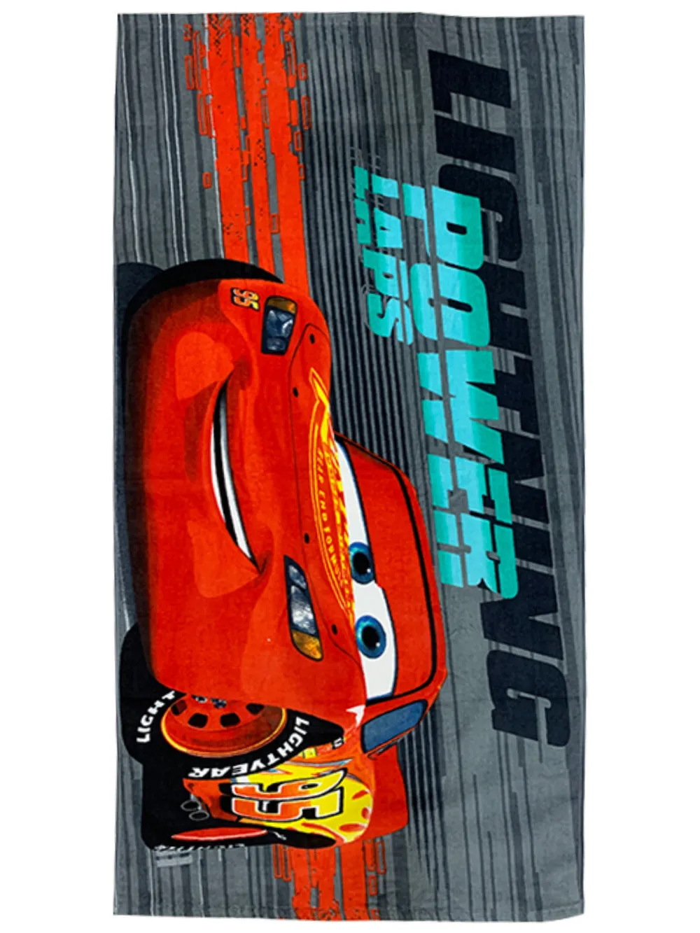 Disney MCQueen Blue Cars Kids Cotton Bath Towels Set Of 2