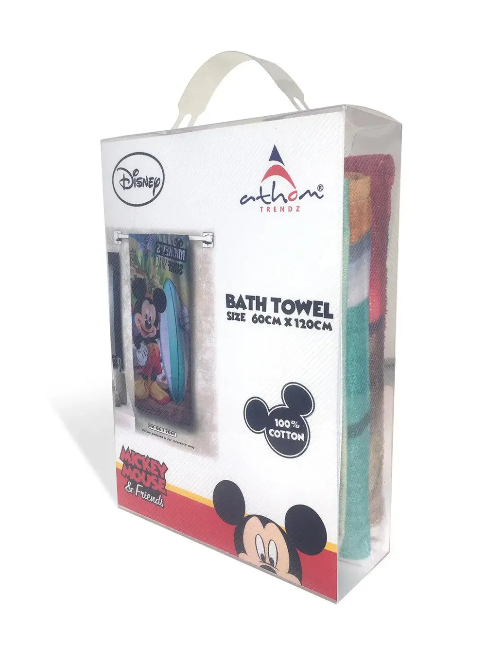 Disney Mickey Mouse Kids Cotton Bath Towel