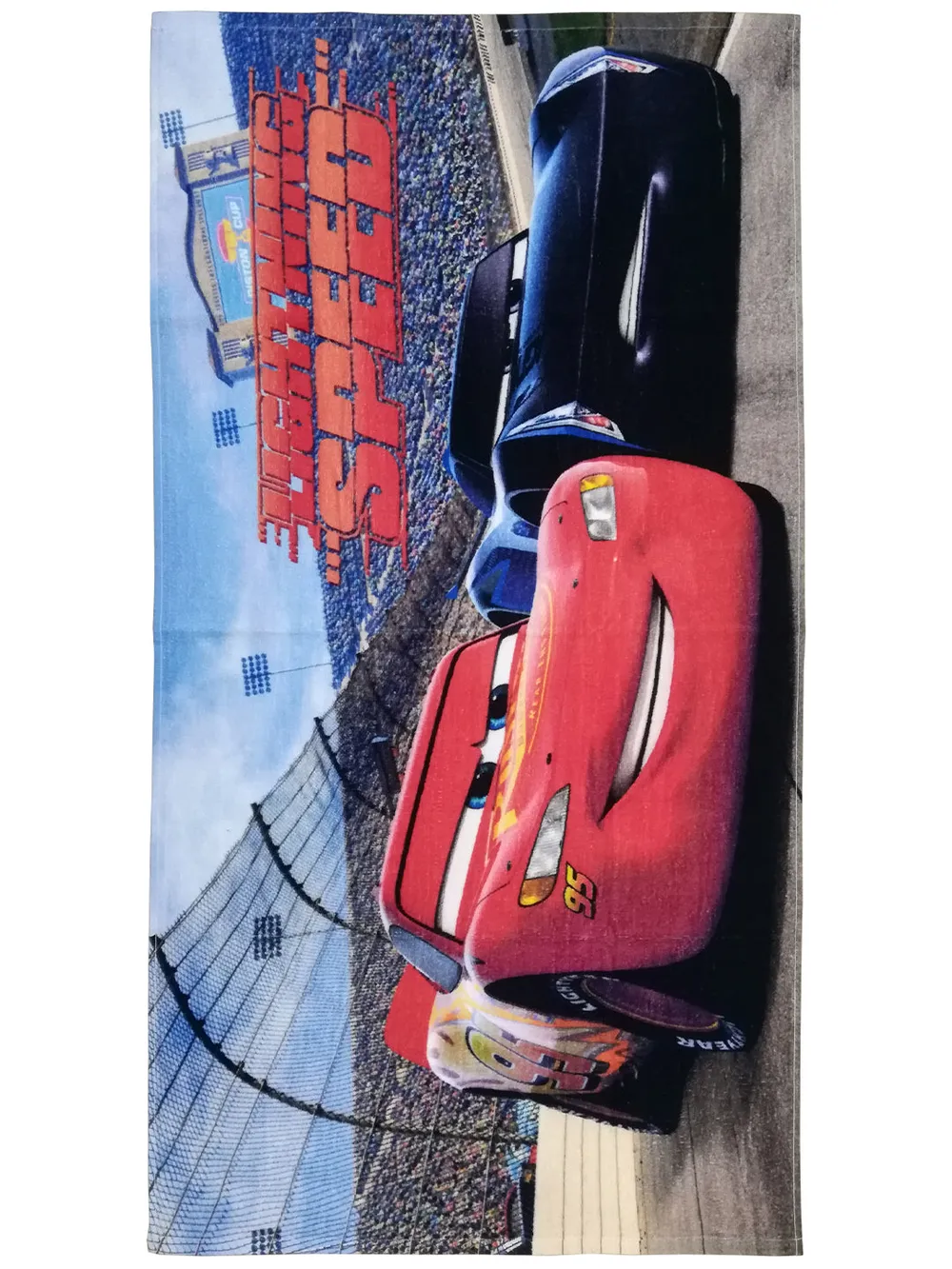 Disney Mickey Mouse Surf & Blue Cars Kids Cotton Bath Towels Set Of 2