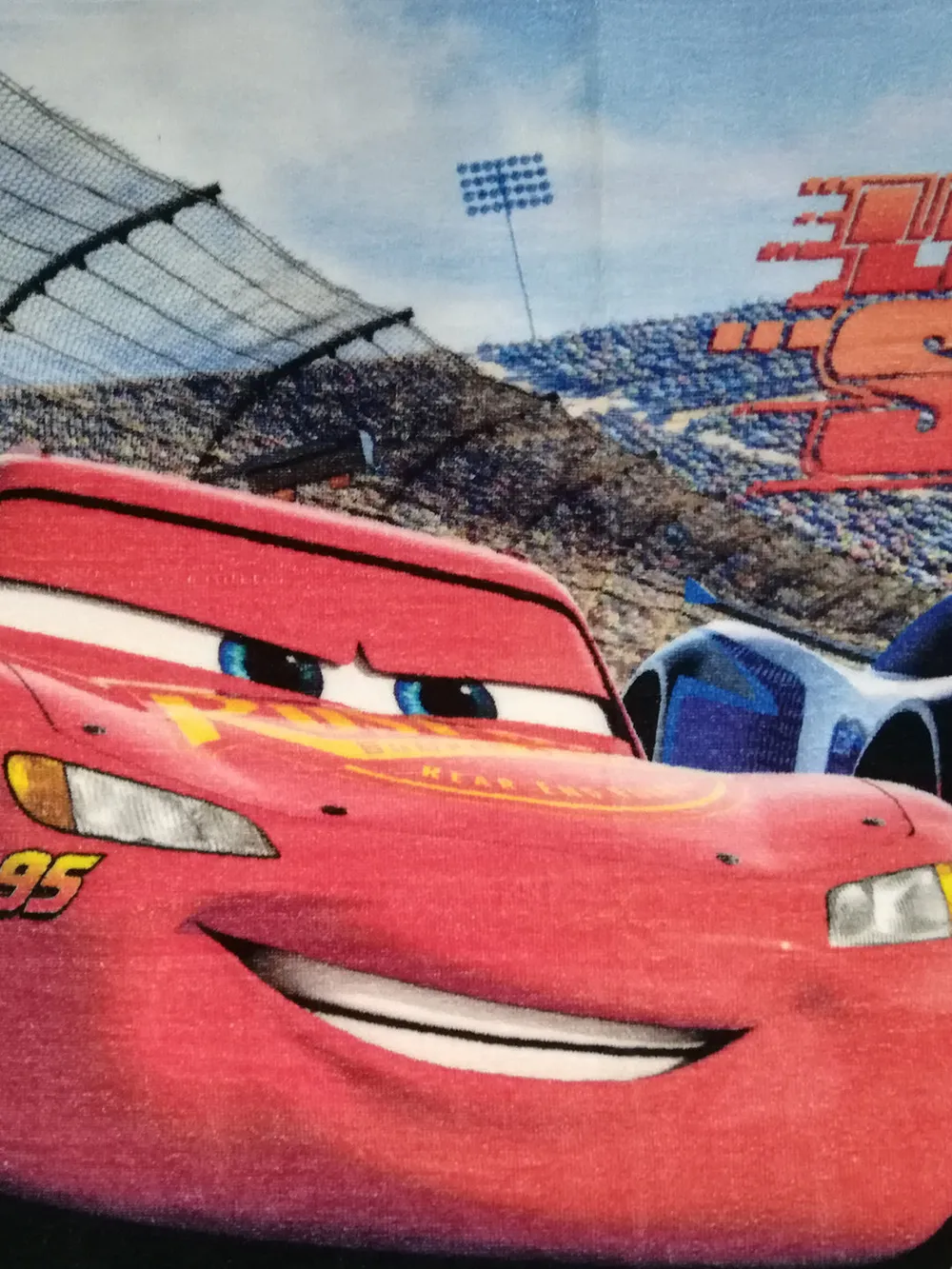 Disney Power laps & Lightning Cars Kids Cotton Bath Towels Set Of 2