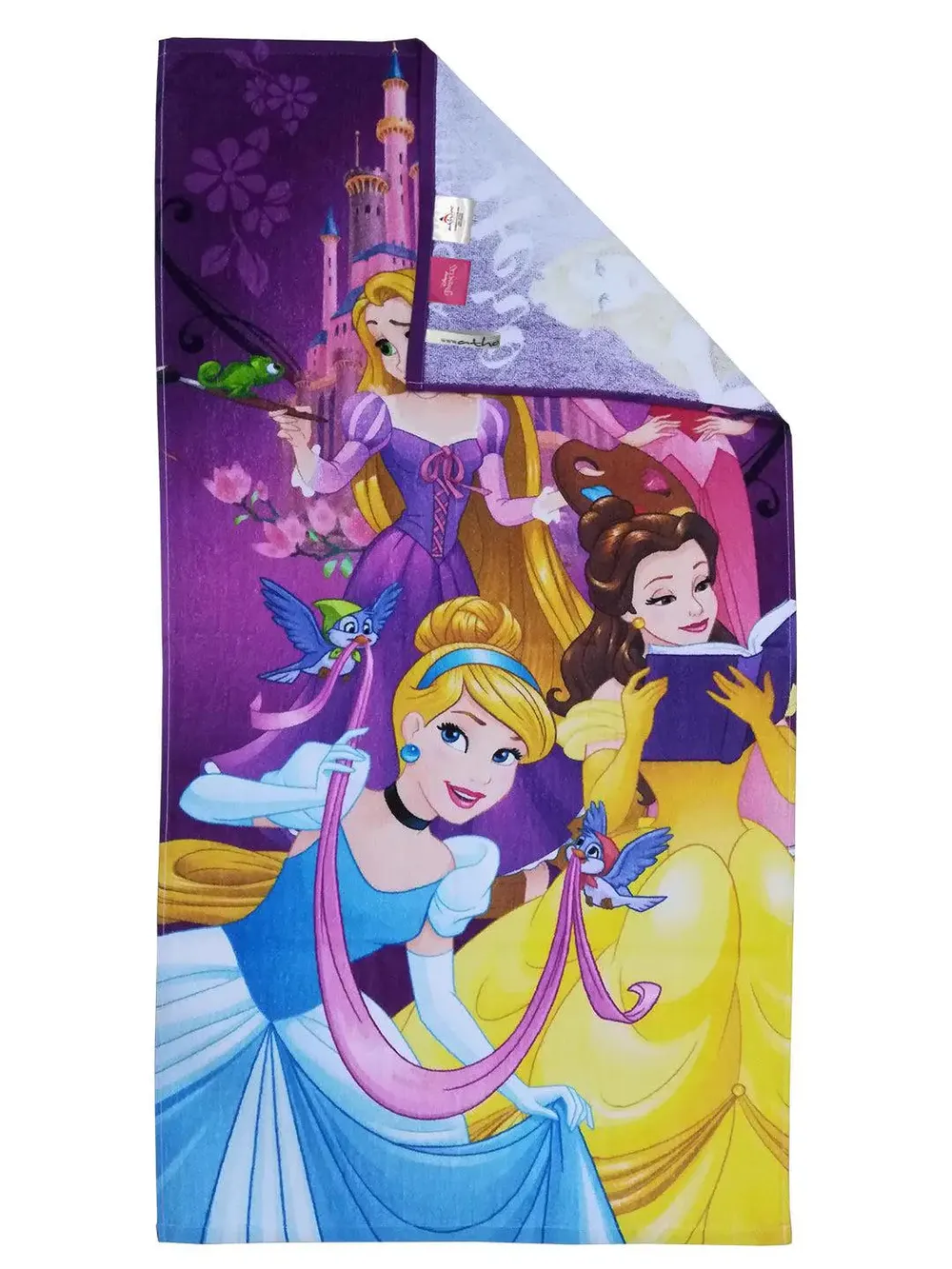 Disney Purple Princess Kids Cotton Bath Towel