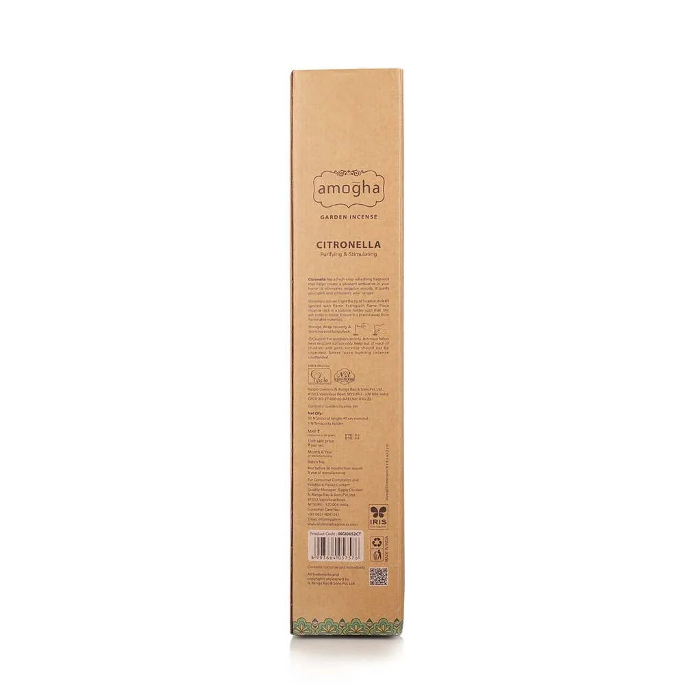 Divine Citronella Scented Natural Incense Sticks