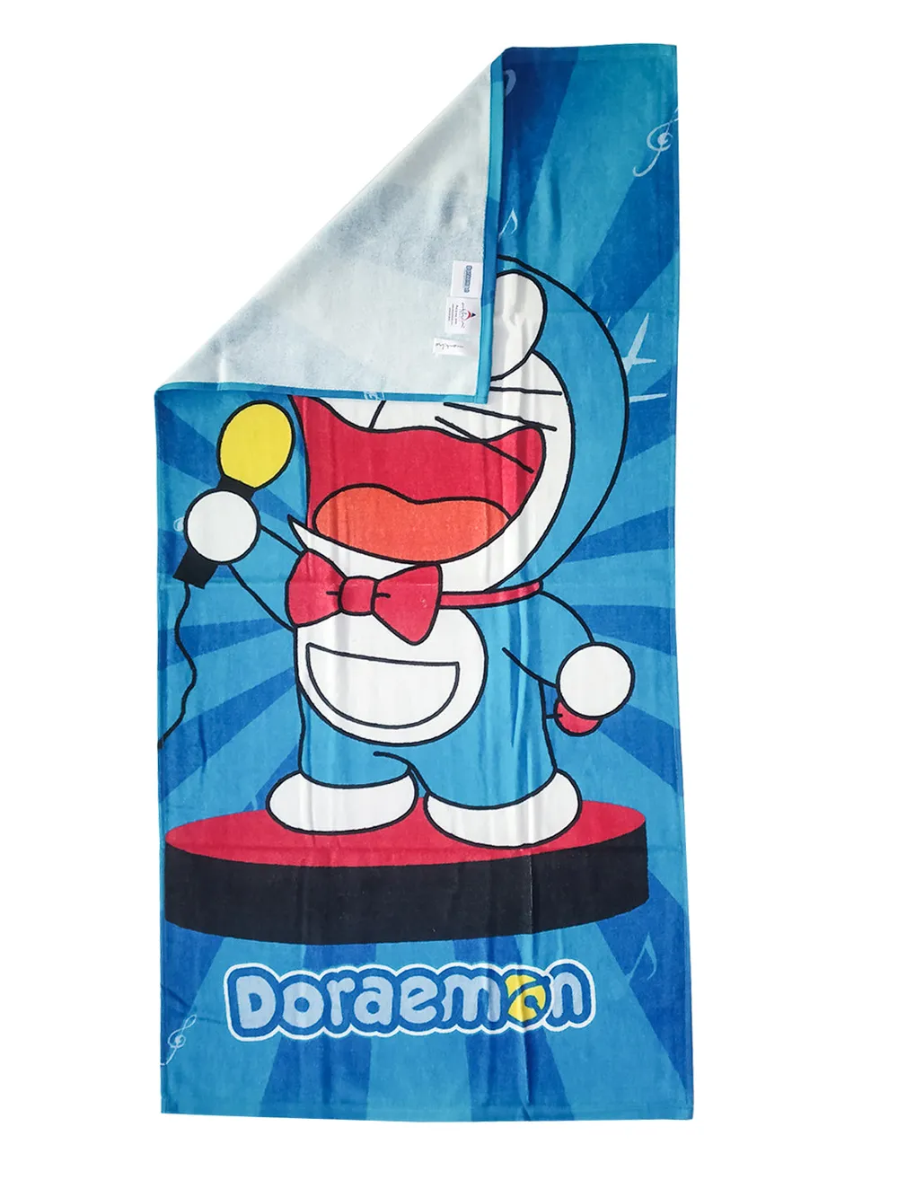 Doraemon Blue Kids Cotton Bath Towel