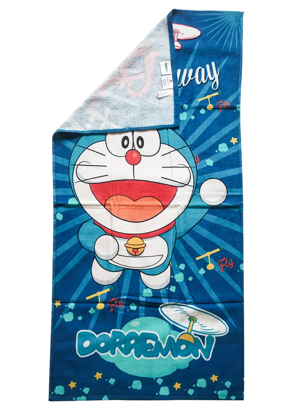 Doraemon lets Fly Away Kids Cotton Bath Towel