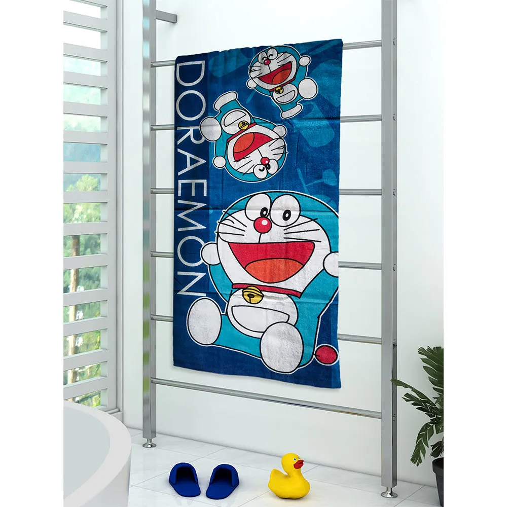 Doraemon Printed Kids Cotton Bath Towel