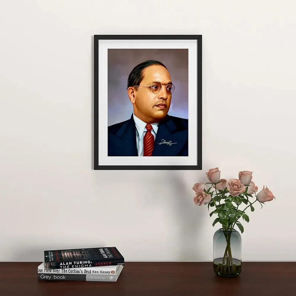 Dr. B. R. Ambedkar Framed Wall Painting A4