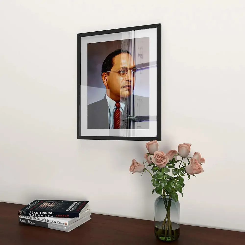 Dr. B. R. Ambedkar Framed Wall Painting A4