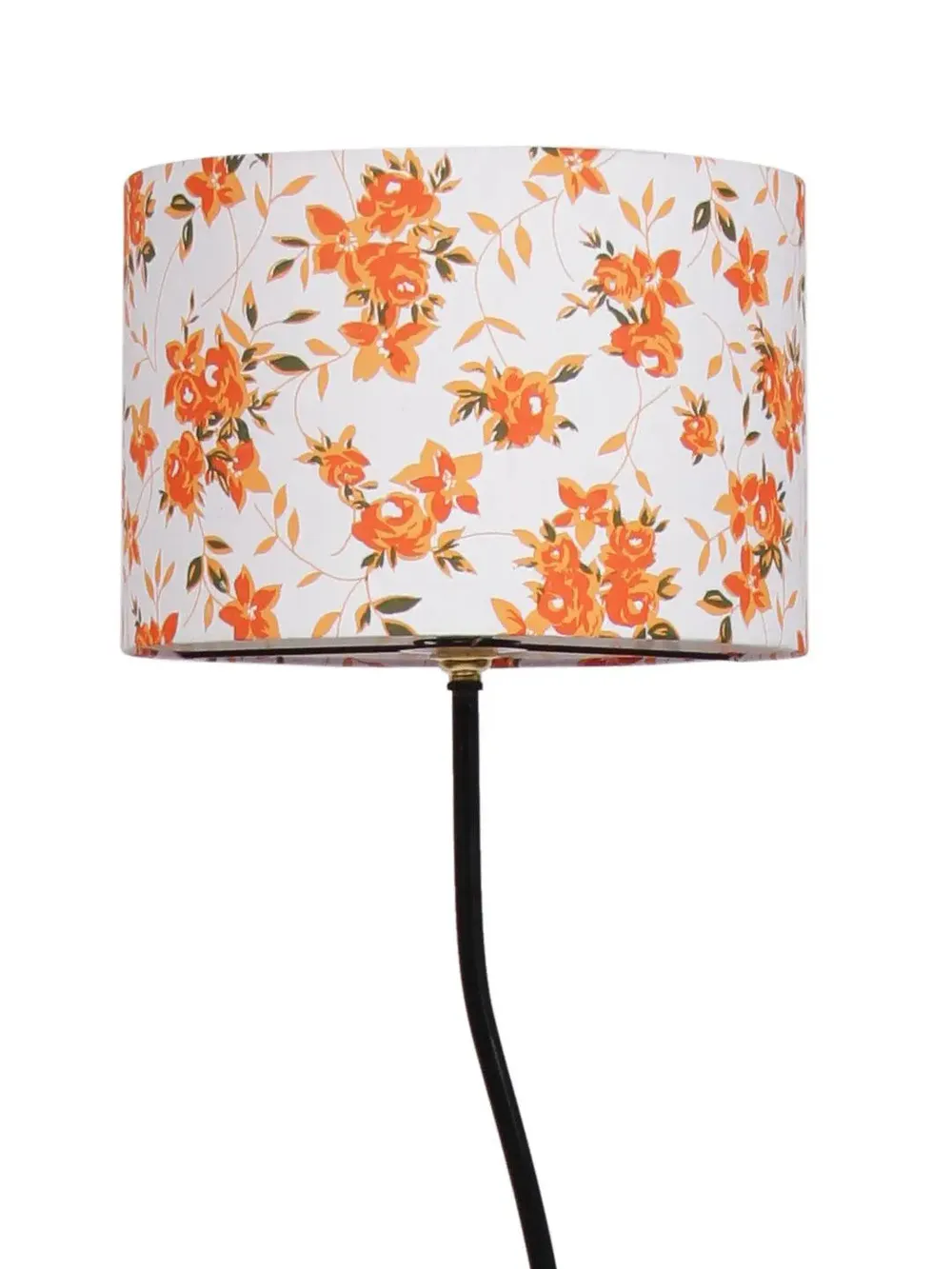 Drum Curvy Floor Lamp with Drum Shade