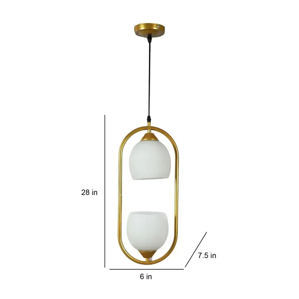 Dual Cutdoom Artistic Capsule Hanging Light