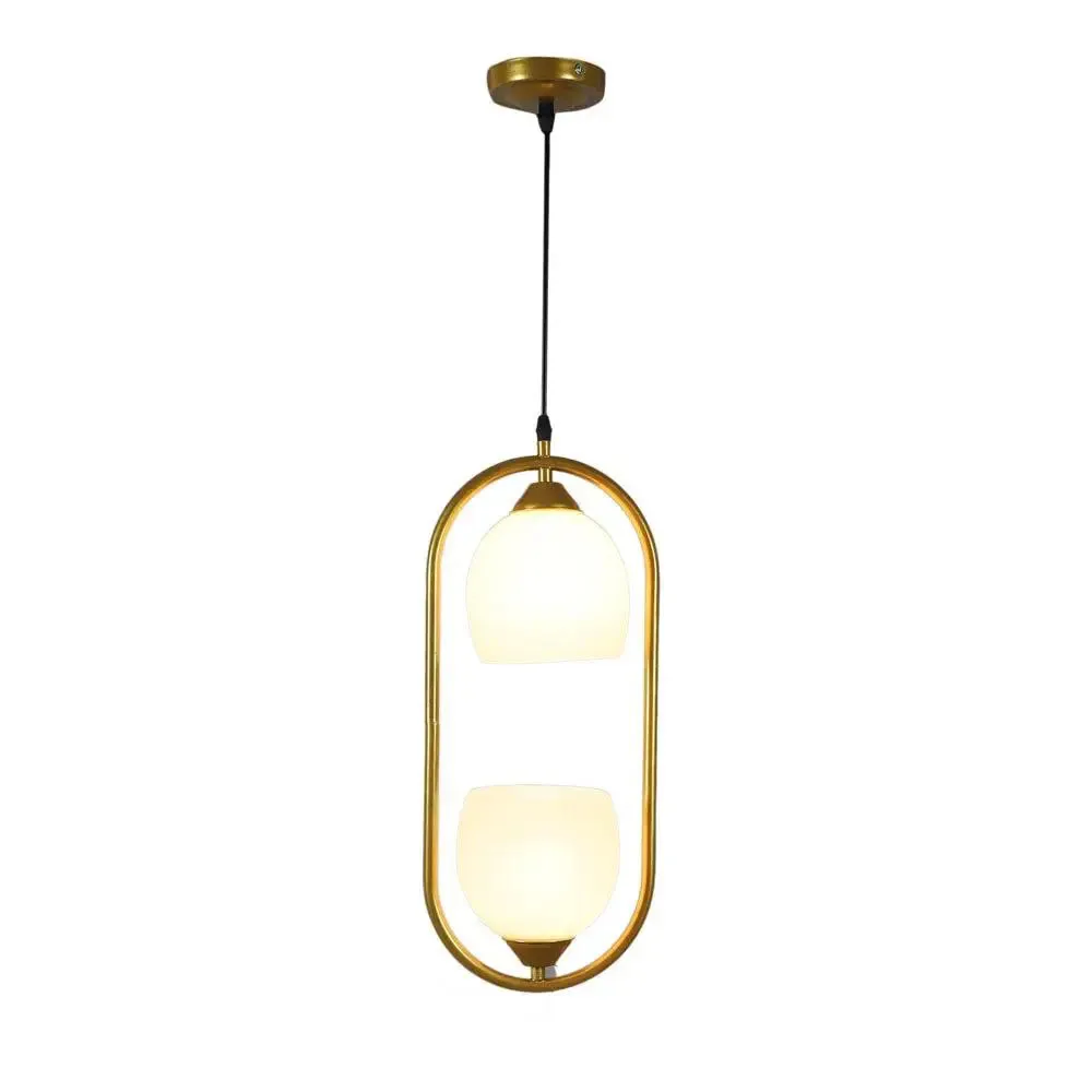 Dual Cutdoom Artistic Capsule Hanging Light