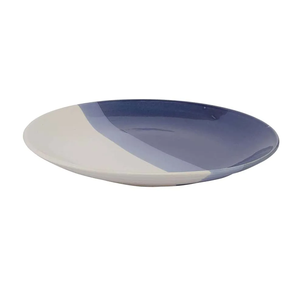 Dual Toned Designer Ceramic Dinner Plates Set Of 2