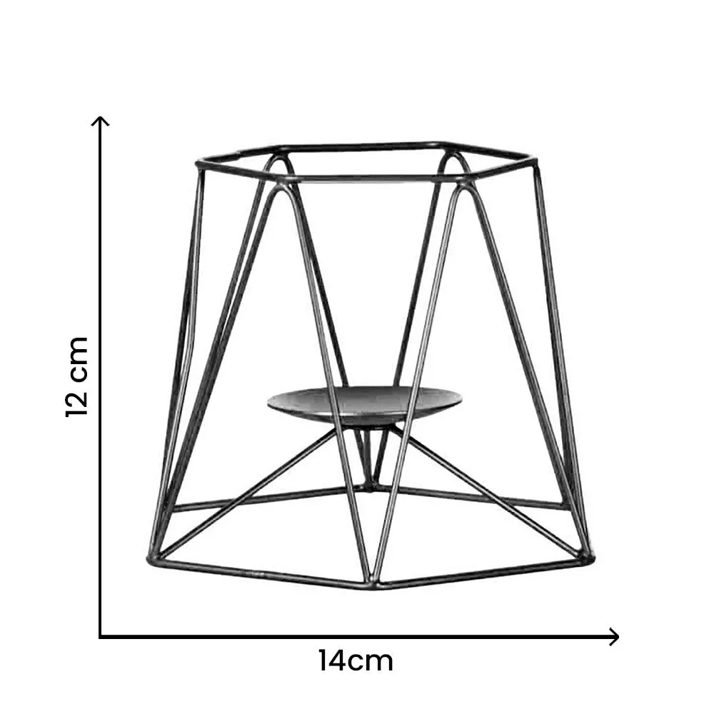 Duplet Archaic High-Toned Candle Holder